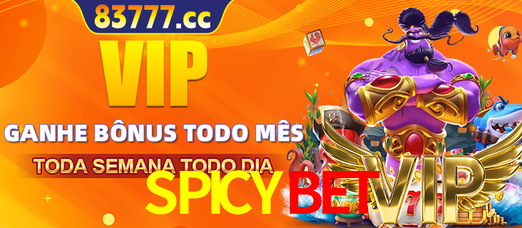 Banner promocional do SPICYBET oferecendo 100% de recompensas adicionais contínuas para quem fizer o login diário (Daily sign-in), com um mascote de coelho.